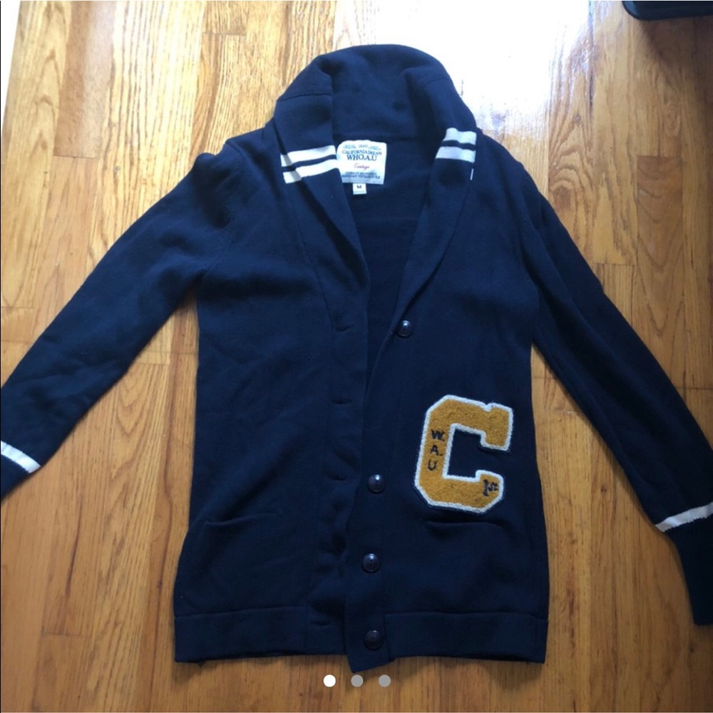 Varsity Styled Cardigan